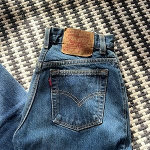 Womens 517 Levi’s Made in the USA Slim Fit Bootcut